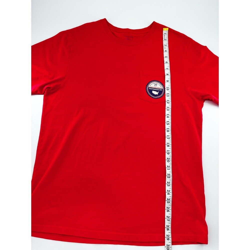 Southern Tide Men's Size Large Red "Original Skipjack" Short Sleeve Graphic Tee - Picture 7 of 8